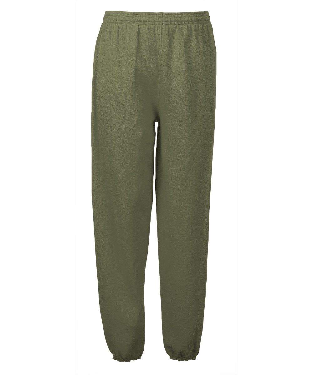 Sweat Pants-OD,Plain Adult Heavyweight